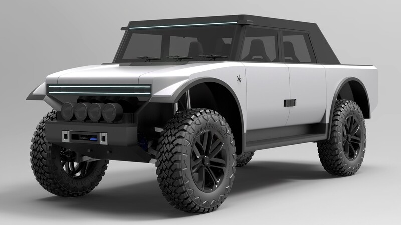 Fering Pioneer es una pickup eléctrica de alto desempeño con autonomía de 7,000 kilómetros