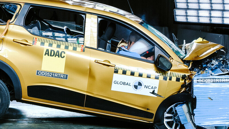 Video: Renault mejoró la seguridad de la plataforma del Kwid