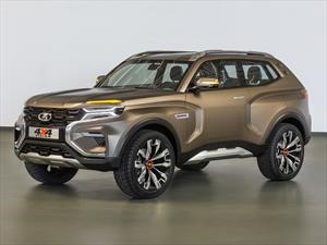 Lada Vision 4x4, el posible futuro del Niva aparece en Moscú