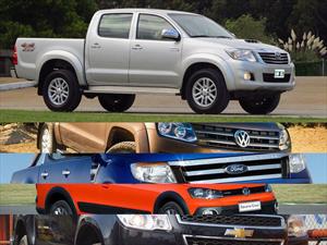 Top 5 las pick-ups más vendidas en Argentina en enero de 2015