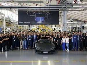 Lamborghini Huracán logra 8,000 unidades producidas