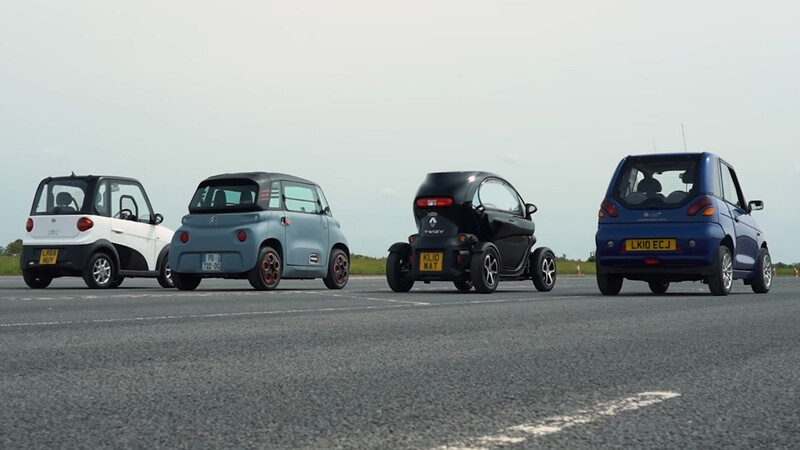 La anti corrida: ¿cuál es el auto eléctrico más lento?