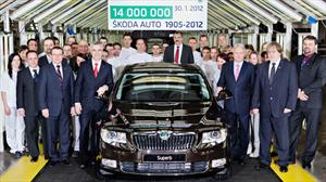 Skoda produce unidad 14 millones