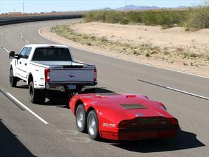 Ford Super Duty es evaluado con un dinamómetro que simula pendientes pronunciadas