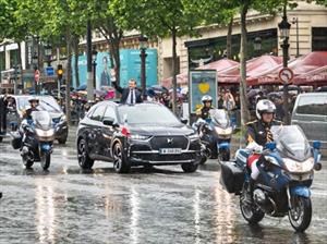 DS 7 Crossback Présidentielle, el auto del Presidente Macron