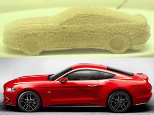 Un Ford Mustang de chocolate para el Día de los Enamorados