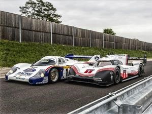 Porsche 919 Hybrid y 956 C se encuentran en Nurburgring