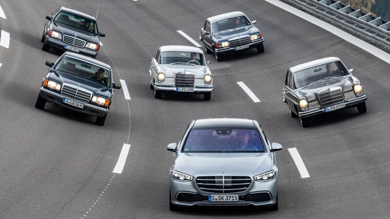 Las innovaciones más importantes en la historia del Mercedes-Benz Clase S y sus antecesores
