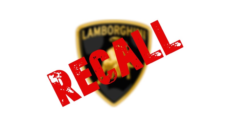Recall de Lamborghini al Aventador SVJ Coupé