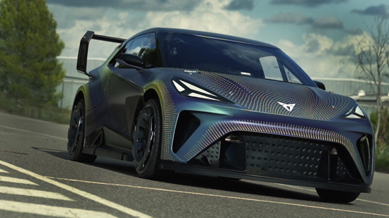 El radical CUPRA UrbanRebel Concept sale a la pista