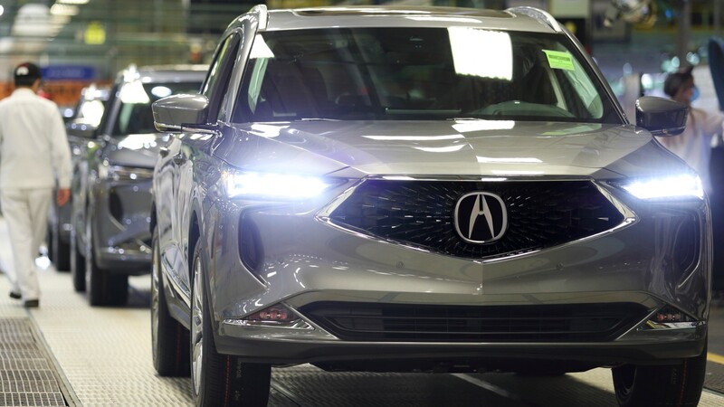 Acura inicia la producción del MDX 2022 en Ohio