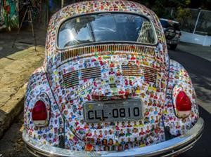 Video: Un Volkswagen Beetle perfecto para el Mundial