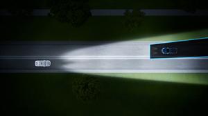 Volvo crea luces altas que no deslumbran