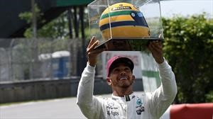 ¡Tremendo elogio!: un expiloto de F1 comparó a Hamilton con Senna