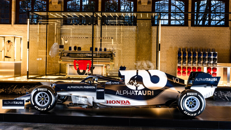 Alpha Tauri estrena nuevos colores para la F1 2021