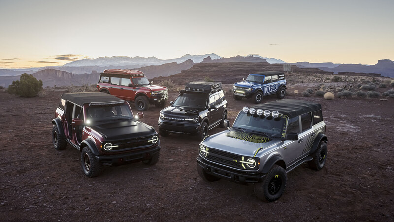 Ford presenta accesorios para el Bronco