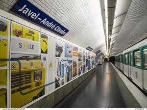 Citroën redecora la estación de subte que lleva su nombre