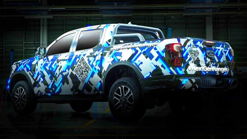 Ford sigue desnudando a la Ranger 2023 en un nuevo video