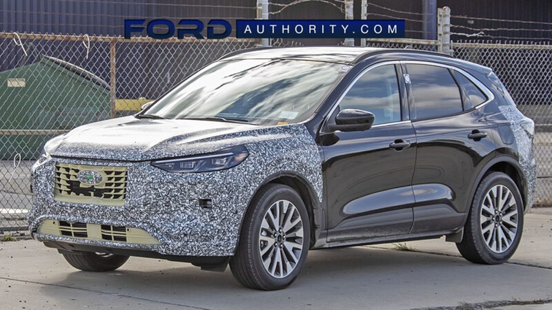 Ford Kuga 2023, primer espionaje de su rediseño