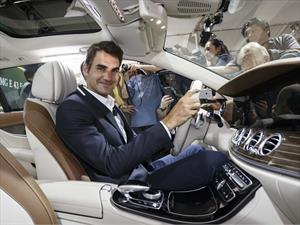 Roger Federer presenta el Mercedes-Benz Clase E Estate