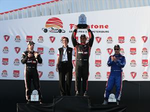 Juan Pablo Montoya empezó con todo en la IndyCar 2015