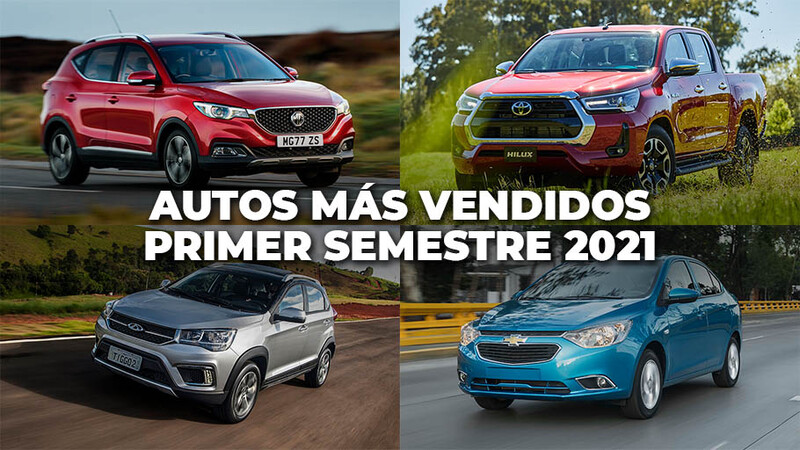Los autos más vendidos en Chile en la primera mitad de 2021