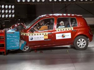 Renault Clio Mio obtiene cero estrellas de seguridad de la Latin NCAP