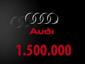 Audi vendió su unidad Nº 1.500.000