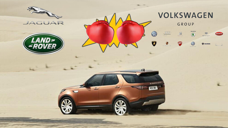 Jaguar Land Rover denuncia al Grupo Volkswagen