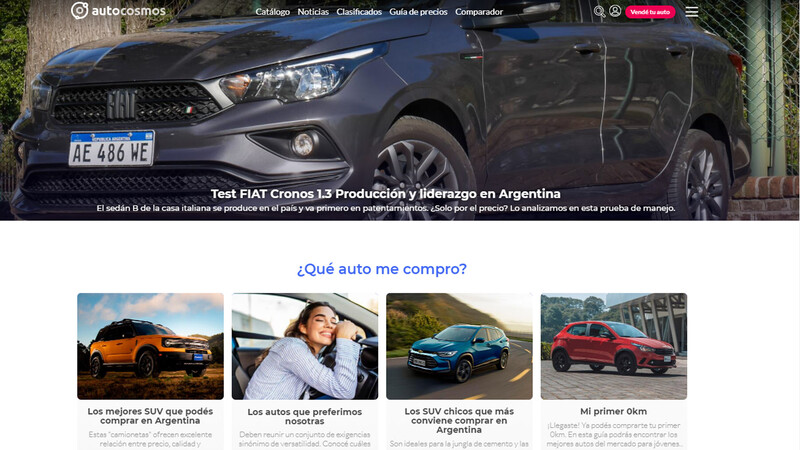 Los autos más buscados en Autocosmos en julio de 2021