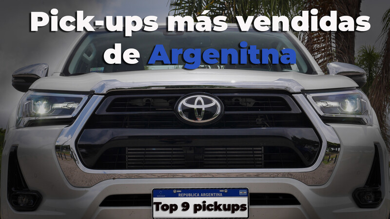 Top 9 las pickups más vendidas de Argentina en Noviembre de 2020