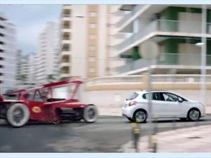 Peugeot 208 contra los Autos Locos