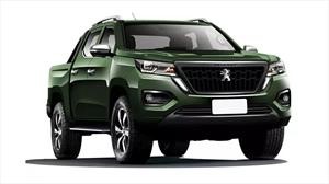 Así luce parte de la nueva pick-up de Peugeot