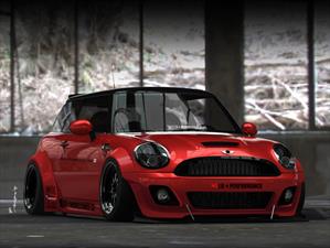 MINI Cooper por Liberty Walk ¿No será demasiado?