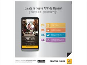 Renault Argentina te ayuda a compartir el auto desde el celular