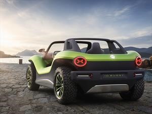 Volkswagen I.D. Buggy, enchufes en la playa