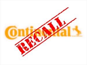 Continental llama a revisión a 14,000 neumáticos