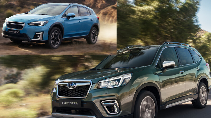 Subaru XV y Forester 2021, ahora son híbridos y estrenan tecnología e- BOXER