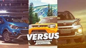 Suzuki S-PRESSO vs Fiat Uno Way vs Chevrolet Spark GT Activ, duelo de MINI SUVs