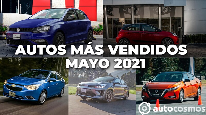 Los 10 autos más vendidos en mayo 2021