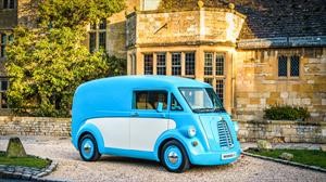 Morris JE Van, una van vintage y eléctrica