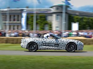 Jaguar F-Type Convertible debuta en el Festival de la Velocidad de Goodwood