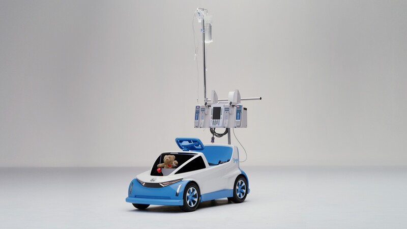 Honda Shogo, un miniauto para transportar a los niños hospitalizados