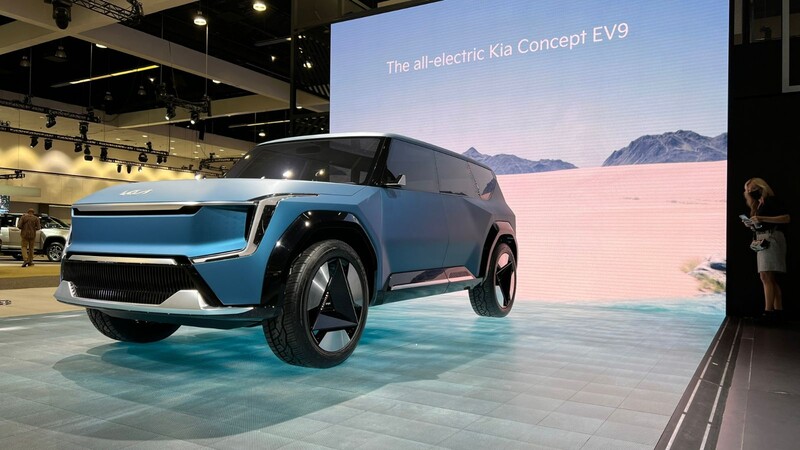 KIA Concept EV9, 3 filas y una gran autonomía eléctrica