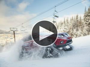 Nissan Rogue Warrior, porque todo se ve mejor con orugas para la nieve