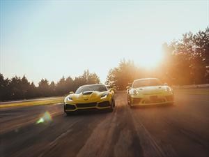 Porsche 911 GT3 RS Vs. Chevrolet Corvette ZR1, dos super deportivos en pista