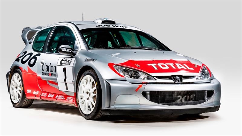 WRC: Este emblemático Peugeot 206 puede ser tuyo