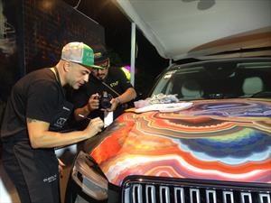 Volvo XC90 es intervenido durante el Auto Art Ciudad de México 2017