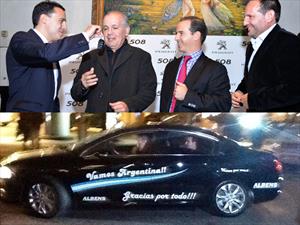 Peugeot entregó el 508 de cábala a Sabella