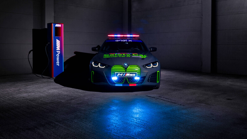 BMW i4 es el nuevo Safety Car del MotoE